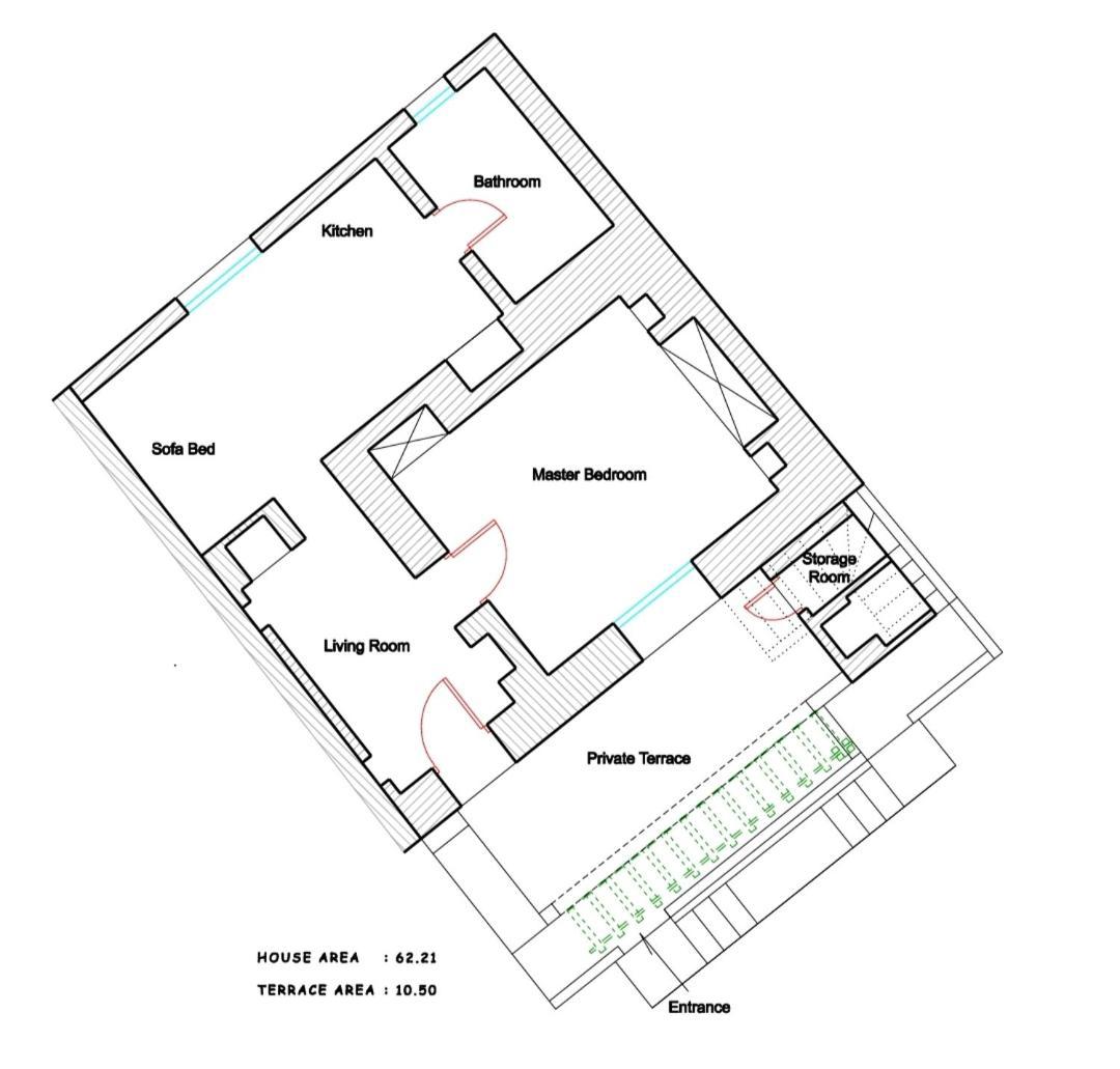 卡拉沃斯塔西Family House By The Seaside Of Karavostasis别墅 外观 照片